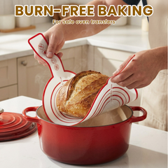 Sourdough Starter Kit with Round & Oval Banneton Proofing Baskets, Bread Baking Supplies Set including Sourdough Jar, Bread Sling, Dough Whisk, and Scrapers