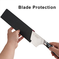 8" Professional Chef Knife, High Carbon Japanese Steel Kitchen Knife with Ergonomic Handle