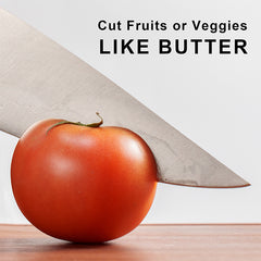 8" Professional Chef Knife, High Carbon Japanese Steel Kitchen Knife with Ergonomic Handle